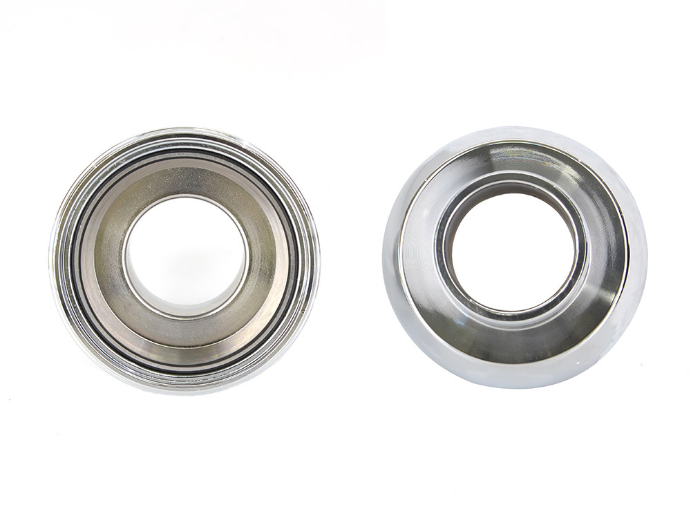 Rollies Speed Shop Stem Cups. Fits Big Twin 1936-1988 & Softail 1984-1988.