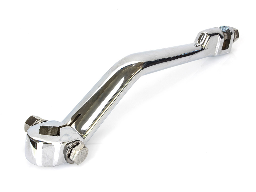 Rollies Speed Shop Magnum 1in. Longer Kick Arm – Chrome. Fits H-D Pre-1977.