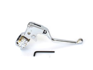 Rollies Speed Shop Clutch Lever Assembly – Chrome. Fits Big Twin & Sportster 1982-1995. Rollies Speed Shop Clutch Lever Assembly – Chrome. Fits Big Twin & Sportster 1982-1995.