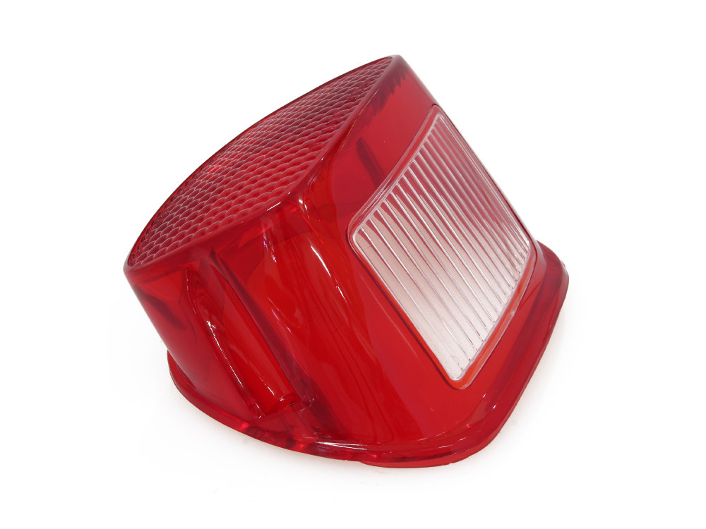 Rollies Speed Shop Taillight Lens – Red. Fits most Big Twin & Sportster 1973-1998