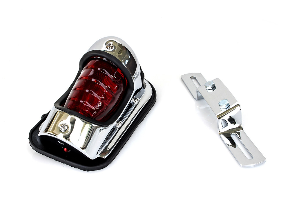Rollies Speed Shop Beehive Style Taillight – Chrome.