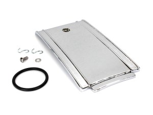 Rollies Speed Shop Lower Fuel Tank Panel – Chrome. Fits Softail 1984-1999. Rollies Speed Shop Lower Fuel Tank Panel – Chrome. Fits Softail 1984-1999.