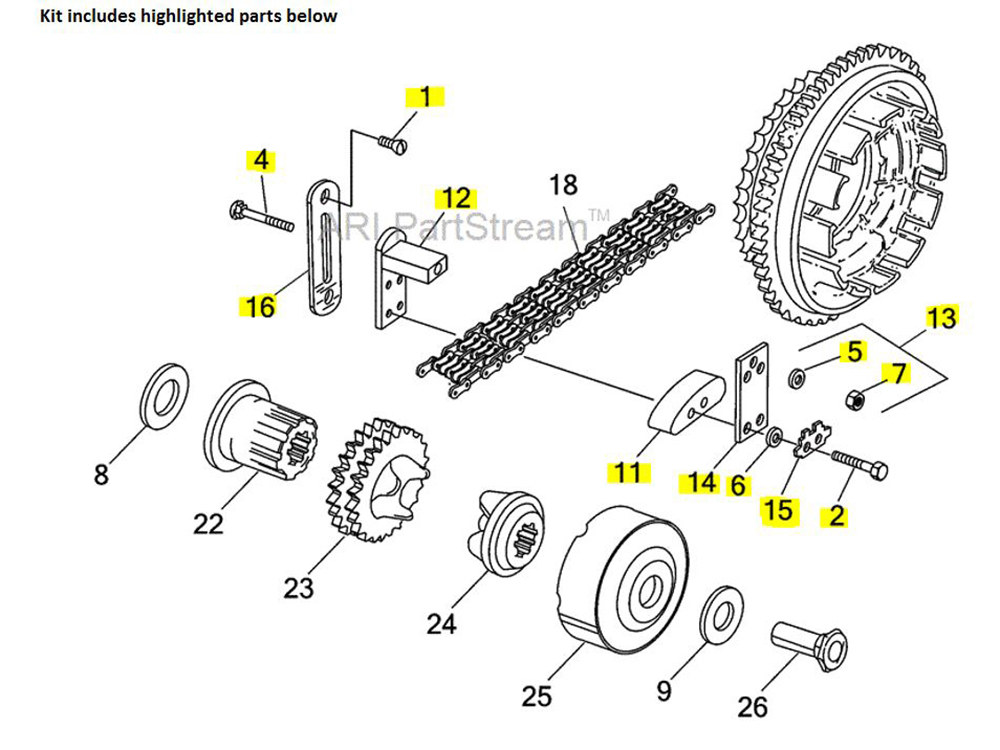 Prim Chain Adj; BT%2765-00 (Kit)