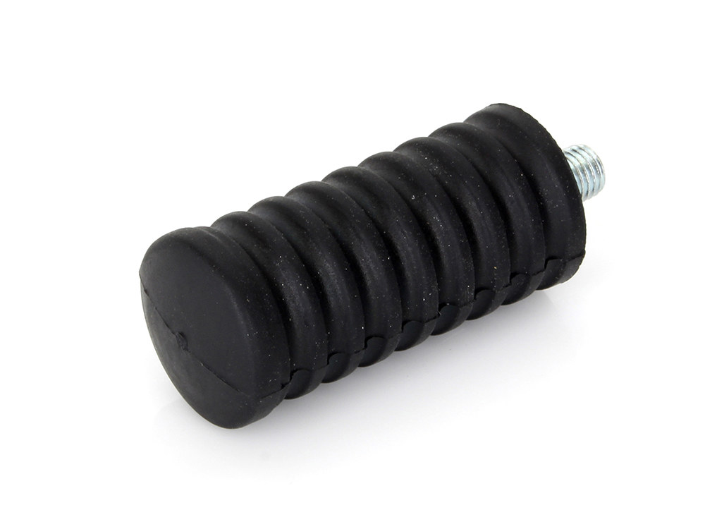 Rollies Speed Shop Short Stud Shiftpeg with Black Ribbed Rubber.