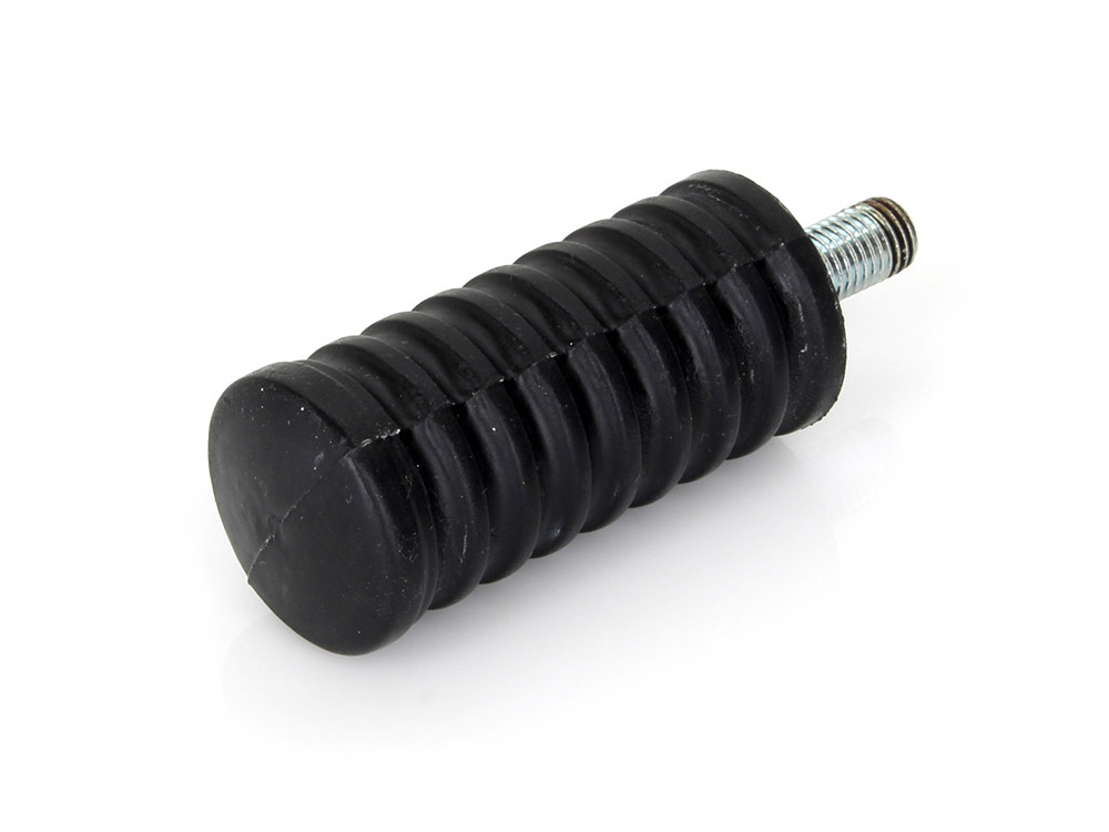 Rollies Speed Shop Long Stud Shiftpeg with Black Ribbed Rubber.