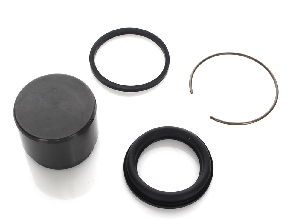 Rollies Speed Shop Rear Caliper Rebuild Kit with Piston & Seals. Fits Big Twin & Sportster 1987-1999.
