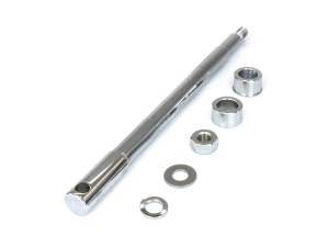 Rollies Speed Shop Front Axle Kit. Fits FX Softail 1984-2006, FXWG 1984-1986, Dyna Wide Glide 1993-2005 & Touring 1983-1999. Rollies Speed Shop Front Axle Kit. Fits FX Softail 1984-2006, FXWG 1984-1986, Dyna Wide Glide 1993-2005 & Touring 1983-1999.