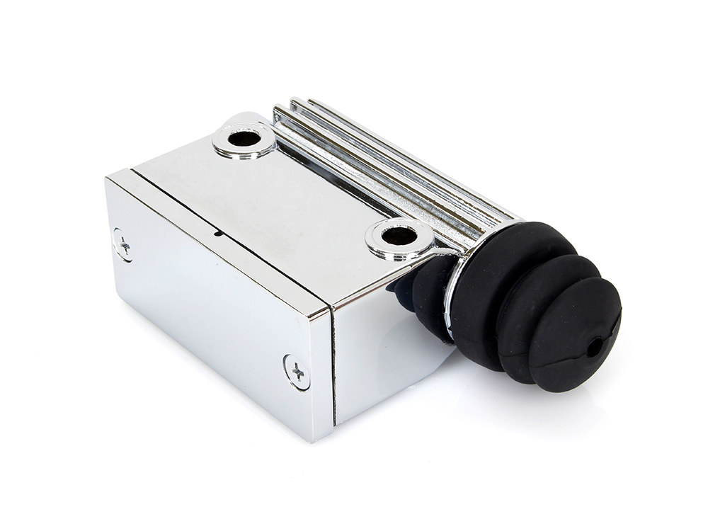 Rollies Speed Shop Kelsey Hayes Style Rear Brake Master Cylinder with 3/4in. Bore – Chrome. Fits FX 1980-1983, FXWG 1980-1982 & Sportster 1980-1981.