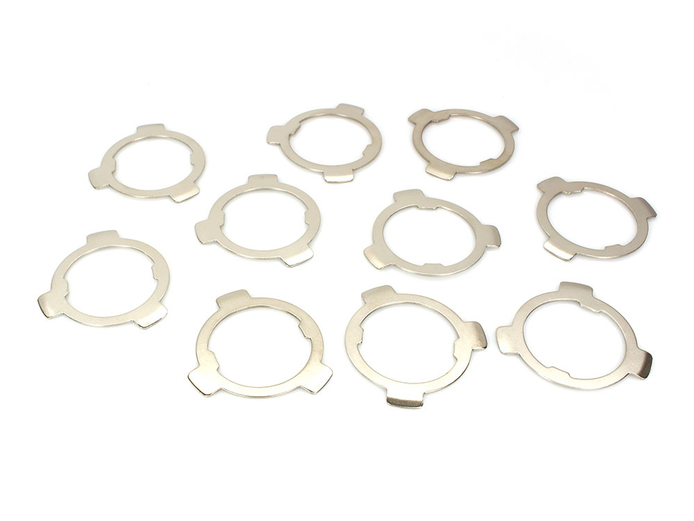 Rollies Speed Shop Transmission Main Shaft Sprocket Locktab – Pack 10. Fits Big Twin 1936-Early 1983.