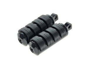 Rollies Speed Shop Comfort Iso Style Large Footpegs with Male Mounts – Black Rollies Speed Shop Comfort Iso Style Large Footpegs with Male Mounts – Black
