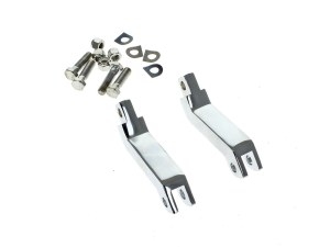 Rollies Speed Shop 3-1/2in. Male Footpeg Extensions – Chrome. Fits Softail & Dyna Models with Forward Controls Rollies Speed Shop 3-1/2in. Male Footpeg Extensions – Chrome. Fits Softail & Dyna Models with Forward Controls