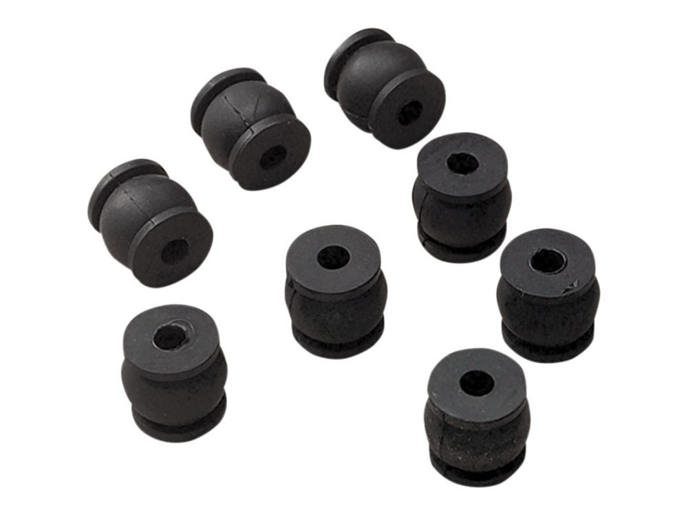 Rollies Speed Shop Floorboard Isolation Dampeners. FL, FLH & Heritage Softail Models 1966-1991.