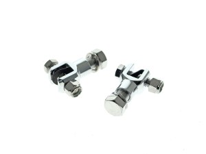 Rollies Speed Shop Footpeg Mount Clevis with 1/2in.-20 Thread. Rollies Speed Shop Footpeg Mount Clevis with 1/2in.-20 Thread.