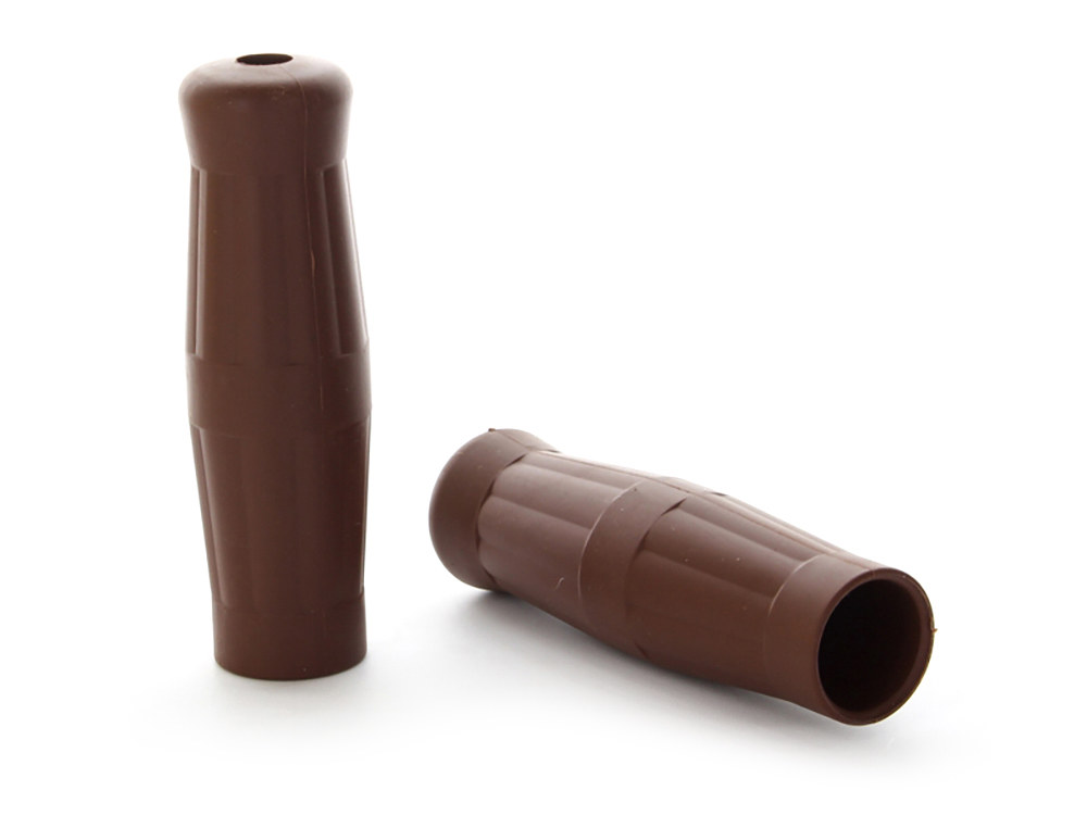 Rollies Speed Shop Vintage Style Handgrips – Tan.