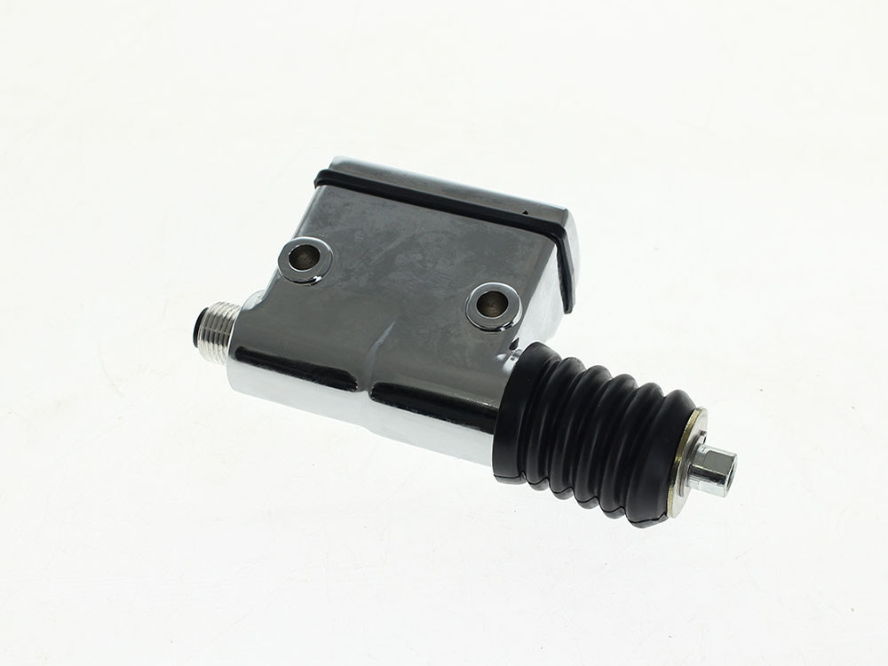 Rollies Speed Shop Rear Brake Master Cylinder – Chrome. Fits Sportster 1987-2003.