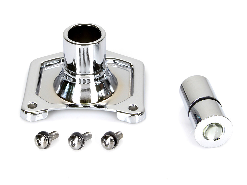 Rollies Speed Shop Electric Start Switch – Chrome. Fits Big Twin 1989-2006 & Sportster 1991-2021 with 1200cc Engine.