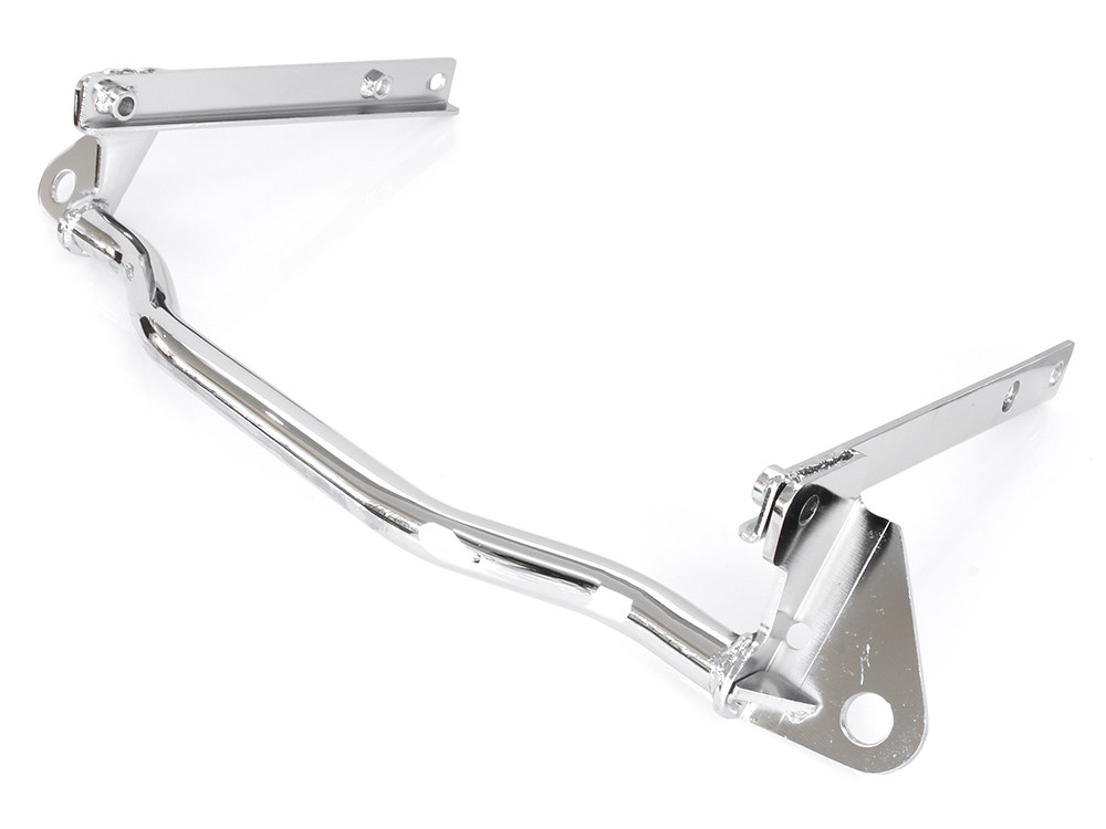 Rollies Speed Shop Passing Lamp Bracket – Chrome. Fits FL Softail 1986-2017.