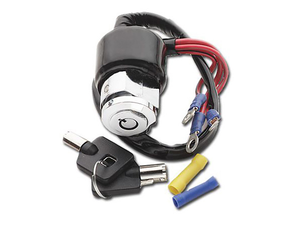 Rollies Speed Shop Ignition Switch. Fits Dyna 1994-2003, Sportster 1994-2011 & FXR 1994.