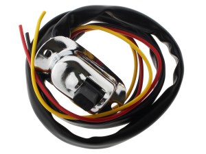Rollies Speed Shop Headlight High / Low Switch – Chrome. Fits any 1in. Handlebar. Rollies Speed Shop Headlight High / Low Switch – Chrome. Fits any 1in. Handlebar.