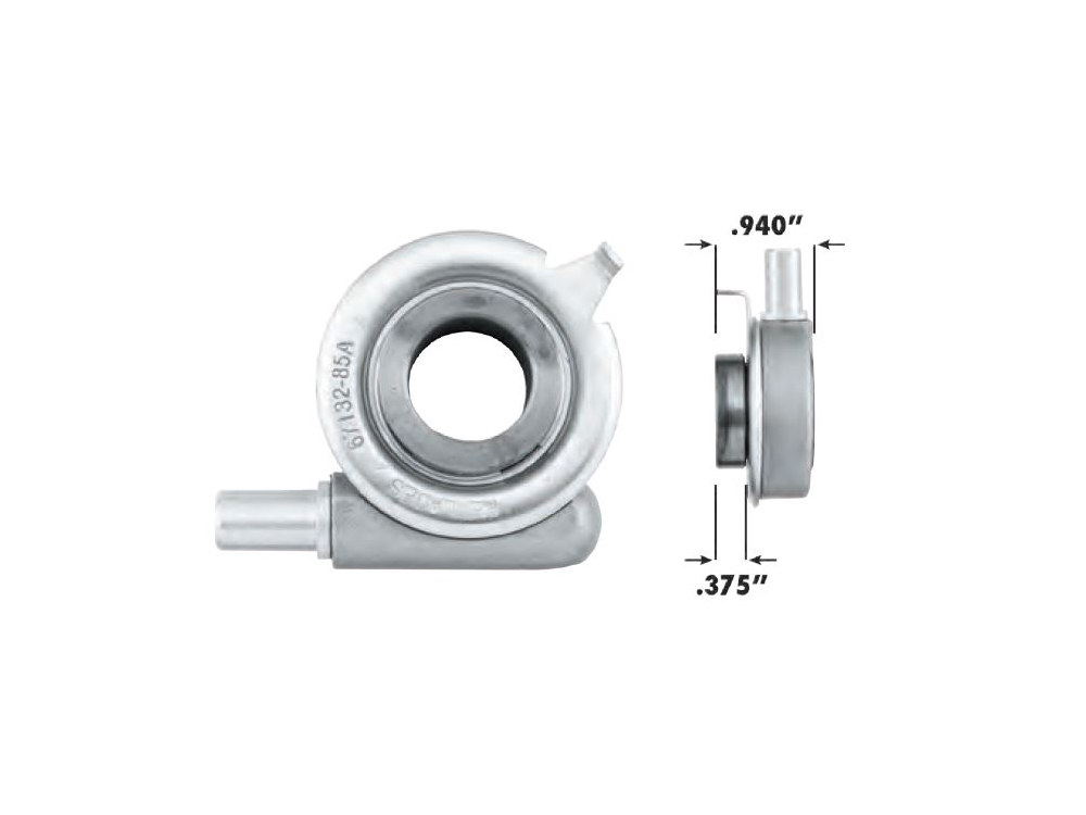 Rollies Speed Shop Front Wheel Speedometer Drive. Fits FXR, Dyna & Sportster 1984-1995 with 21in. Wheel & Narrow Glide Forks.