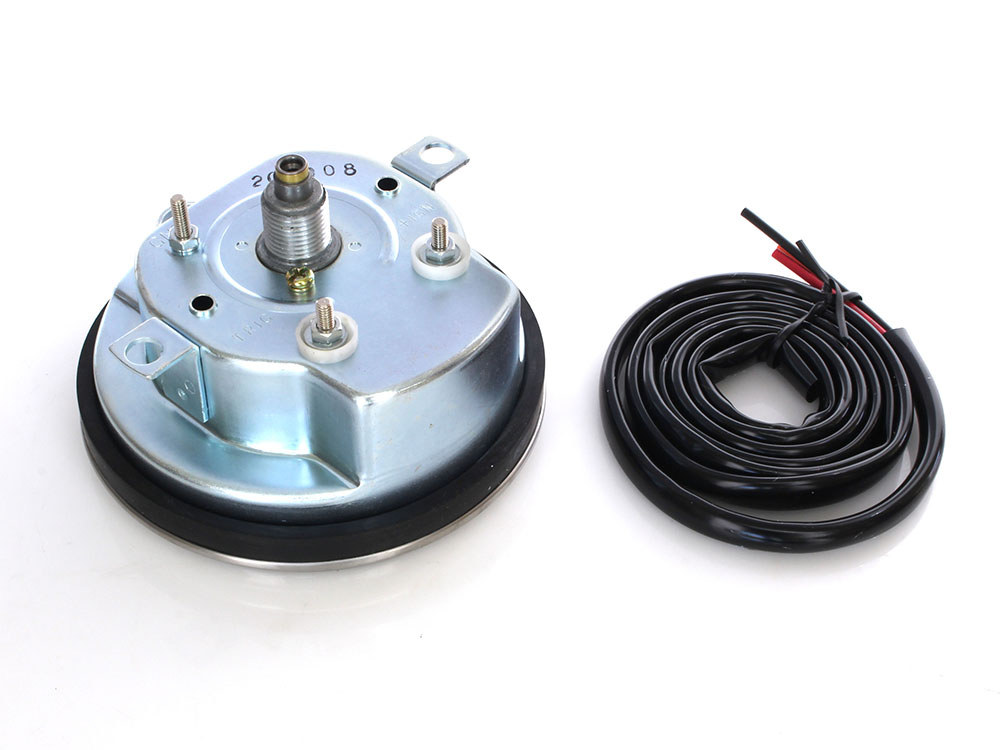 Rollies Speed Shop 5in. KPH 1968-1984 Style Speedometer with Tachometer. Fits most Models with 5in. Fat Bob Dash.