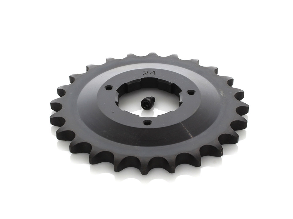 Rollies Speed Shop 24 Teeth Front Transmission Sprocket. Fits 5Spd Big Twin 1980-1984