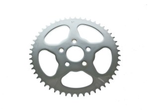 Rollies Speed Shop 51 Tooth, Flat Steel Rear Chain Sprocket – Chrome. Fits Big Twin 1973-1999 & Sportster 1979-1999. Rollies Speed Shop 51 Tooth, Flat Steel Rear Chain Sprocket – Chrome. Fits Big Twin 1973-1999 & Sportster 1979-1999.