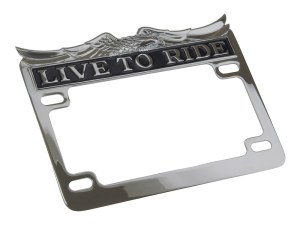 Rollies Speed Shop Live-to-Ride Number Plate Frame – Chrome. Rollies Speed Shop Live-to-Ride Number Plate Frame – Chrome.