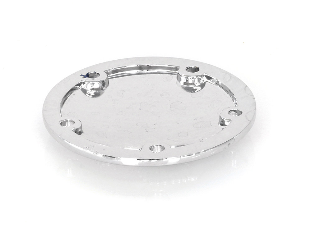 Rollies Speed Shop Live to Ride Points Cover – Chrome & Gold. Fits Twin Cam 1999-2017.