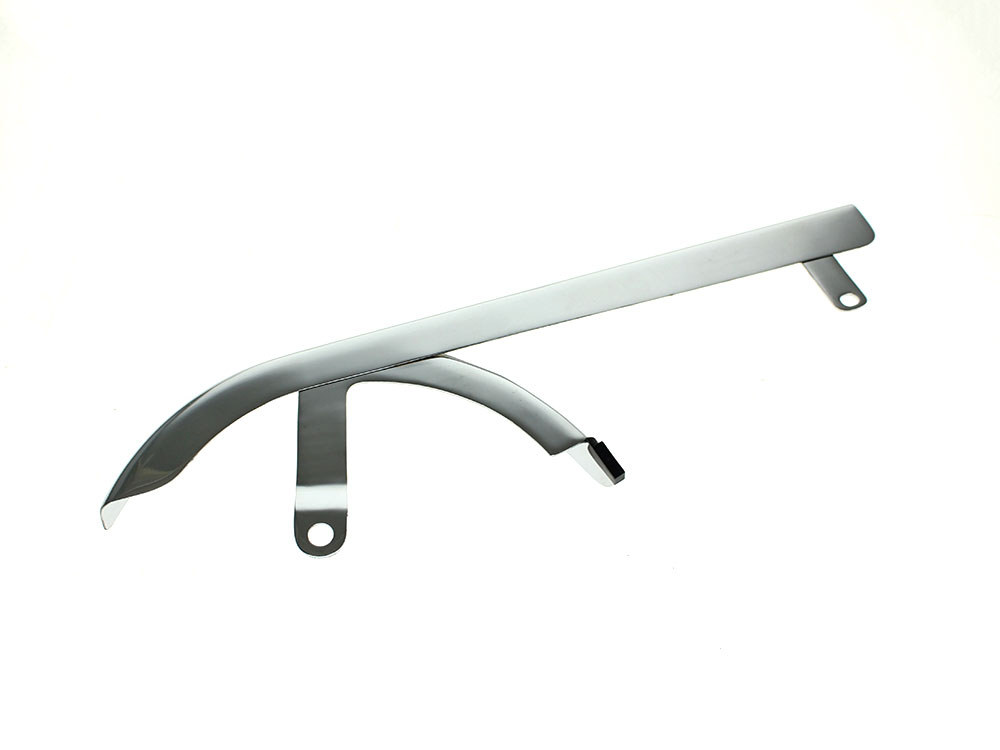 Rollies Speed Shop Belt Guard – Chrome. Fits Sportster 1991-1999.