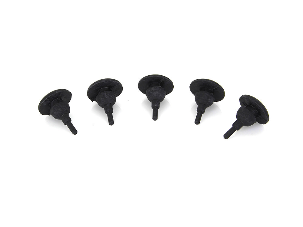 Rollies Speed Shop Jiffy Stand Bumper Rubber – Pack of 5. Fits Softail 1989-2006, Dyna Convertible 1994-2000, Dyna Super Glide Sport 1999-2005 & Sportster 1986-1988