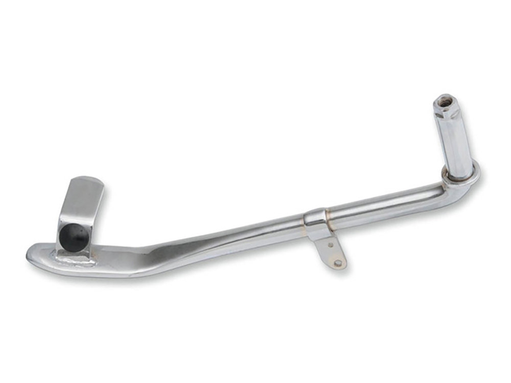 Rollies Speed Shop 1in. Shorter than Stock Jiffy Stand – Chrome. Fits Softail 1989-2006.