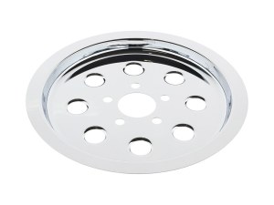 Rollies Speed Shop Rear Pulley Cover – Chrome. Fits Big Twin 1994-1999 with 65 Tooth Pulley. Rollies Speed Shop Rear Pulley Cover – Chrome. Fits Big Twin 1994-1999 with 65 Tooth Pulley.