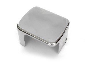 Rollies Speed Shop Coil Cover – Chrome. Fits Carbureted Softail Models 2000-2006. Rollies Speed Shop Coil Cover – Chrome. Fits Carbureted Softail Models 2000-2006.