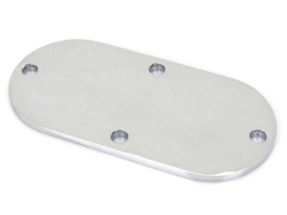 Rollies Speed Shop Primary Inspection Cover – Chrome. Fits Softail 1986-2006 & Dyna Wide Glide 1993-2005.