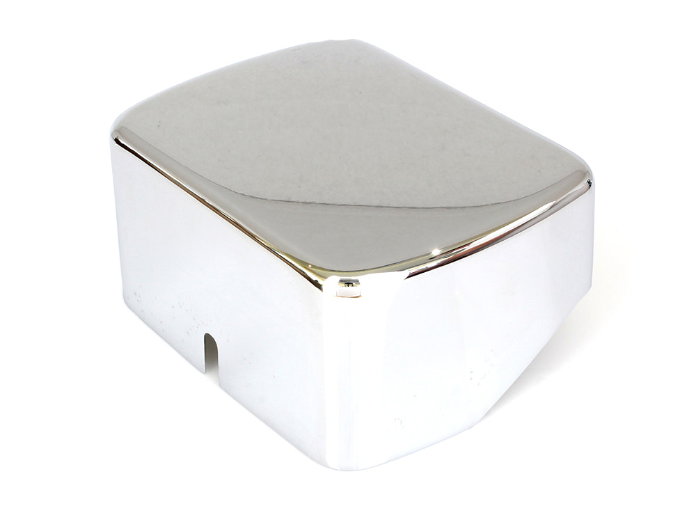 Rollies Speed Shop Coil Cover – Chrome. Fits 4Spd Big Twin 1965-1986 & Softail 1984-1999.