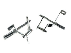 Rollies Speed Shop Forward Controls with O-Ring Footpegs – Chrome. Fits Sportster 1986-1990 Rollies Speed Shop Forward Controls with O-Ring Footpegs – Chrome. Fits Sportster 1986-1990