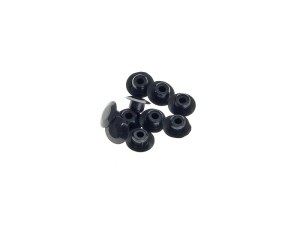 Rollies Speed Shop 5/16in. (8mm) Hole Plugs – Black. Sold as a Pack of 10. Rollies Speed Shop 5/16in. (8mm) Hole Plugs – Black. Sold as a Pack of 10.