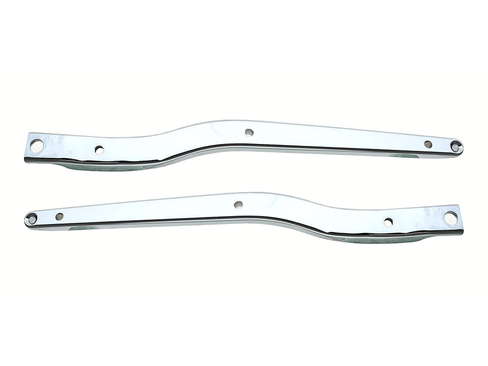 Rollies Speed Shop Rear Fender Struts – Chrome. Fits FXWG 1980-1986.