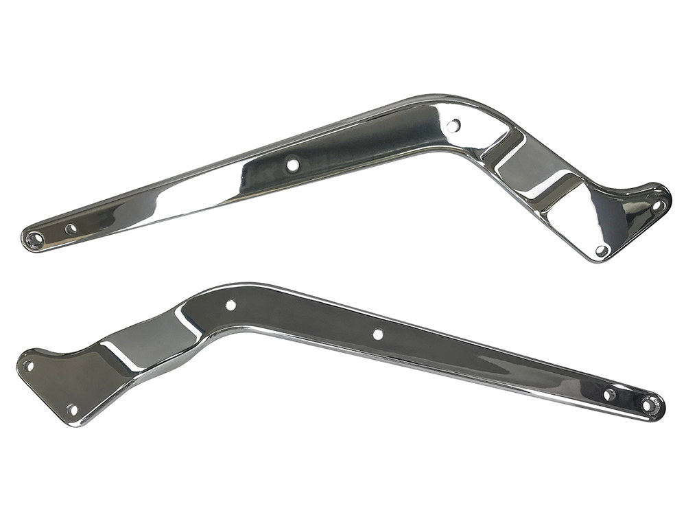 Rollies Speed Shop Rear Fender Struts – Chrome. Fits Softail 1986-1999.