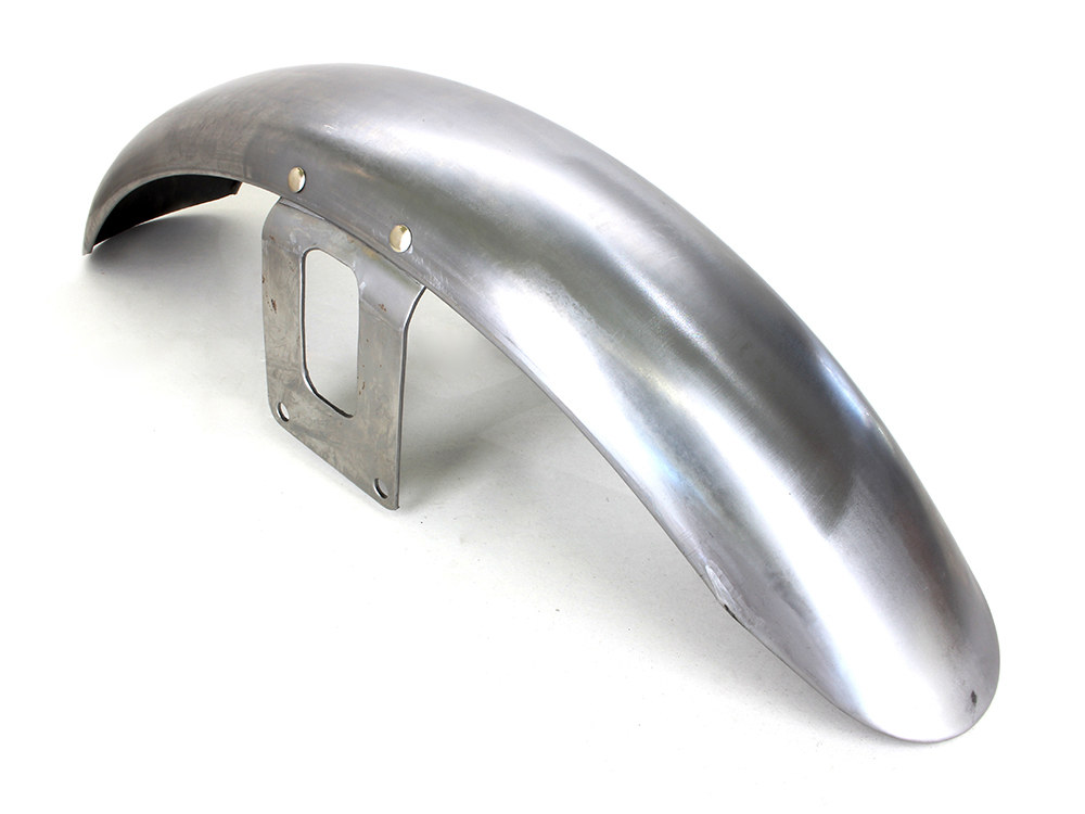Rollies Speed Shop Front Fender – Raw. Fits Narrow Glide Dyna 1973-2005, FXR 1982-1994 & Sportster 1973-2021