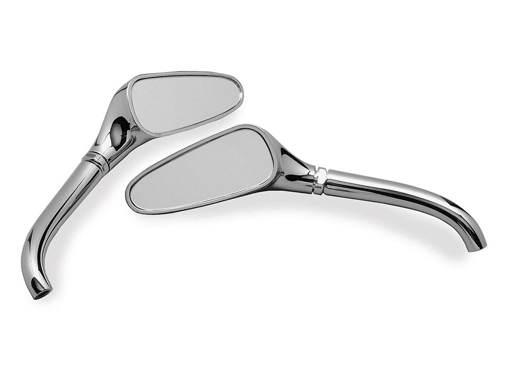 Rollies Speed Shop 3D Contour Mirrors – Chrome.