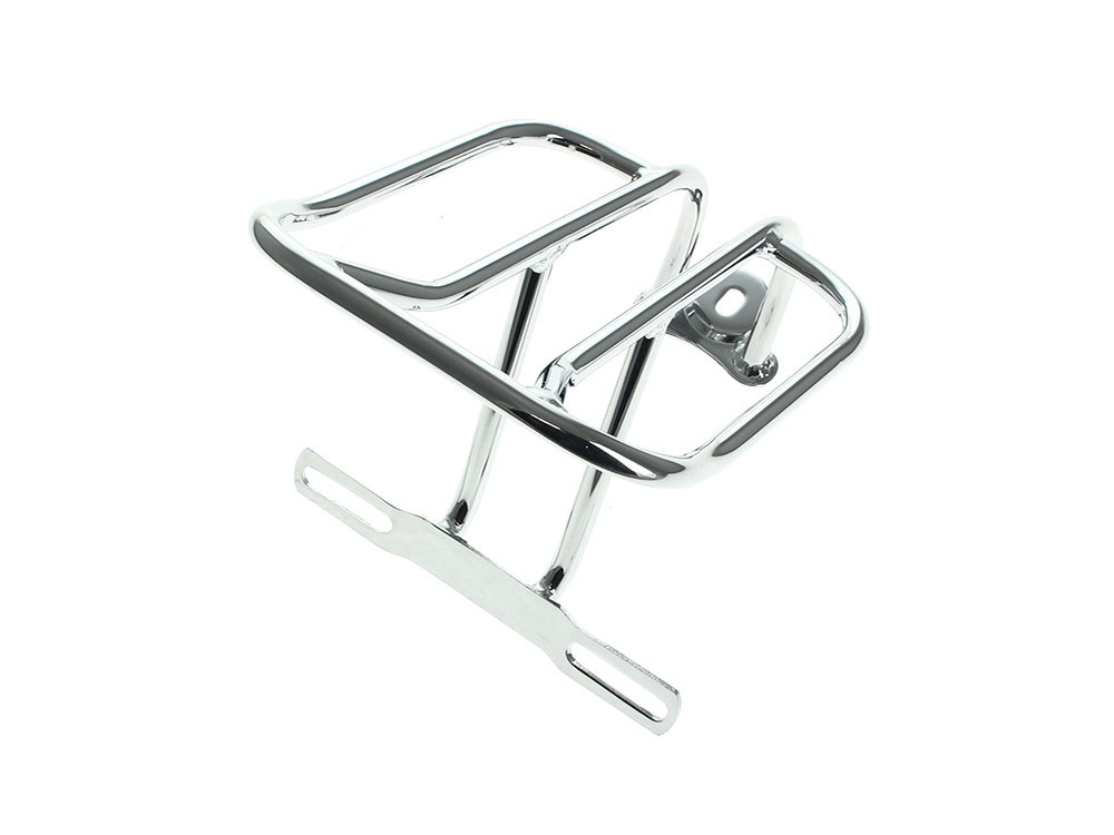 Rollies Speed Shop Rear Fender Luggage Rack – Chrome. Fits Sportster 1994-2021