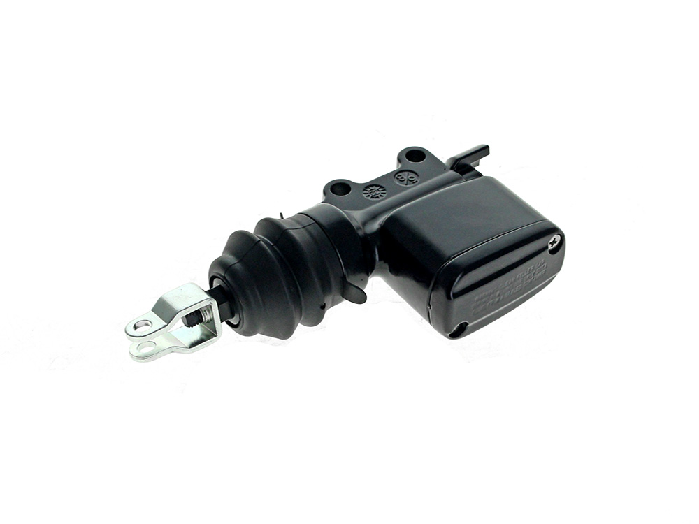 Rollies Speed Shop Rear Master Cylinder – Black. Fits Softail 2018up