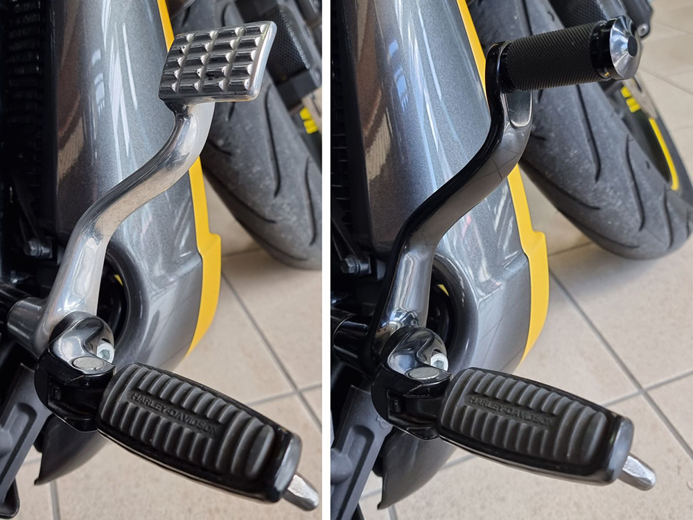 Brake Arm; V-Rod%2706-17 Blk Accepts