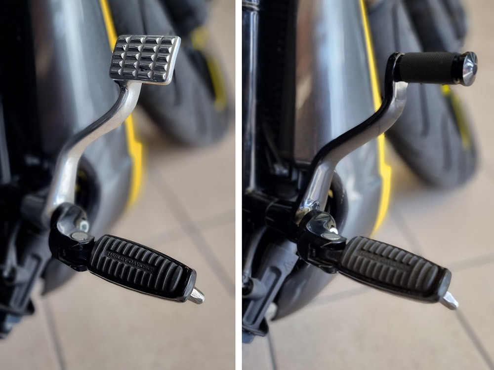 Brake Arm; V-Rod%2706-17 Blk Accepts