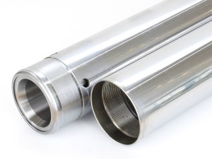 Rollies Speed Shop Hard Chrome Fork Tubes. +6in. Oversize. Fits Dyna 2006-2017 & +4in. Oversize on Dyna Wide Glide 2006-2017 Rollies Speed Shop Hard Chrome Fork Tubes. +6in. Oversize. Fits Dyna 2006-2017 & +4in. Oversize on Dyna Wide Glide 2006-2017