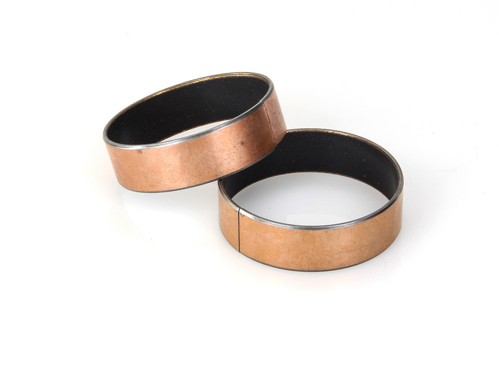 Rollies Speed Shop 49mm Fork Slider Bushing – Sold as a Pair. Fits Dyna 2006-2017, V-Rod 2002-2011, Touring 2014-2016, Rocker 2008-2011 & Breakout 2013-2017