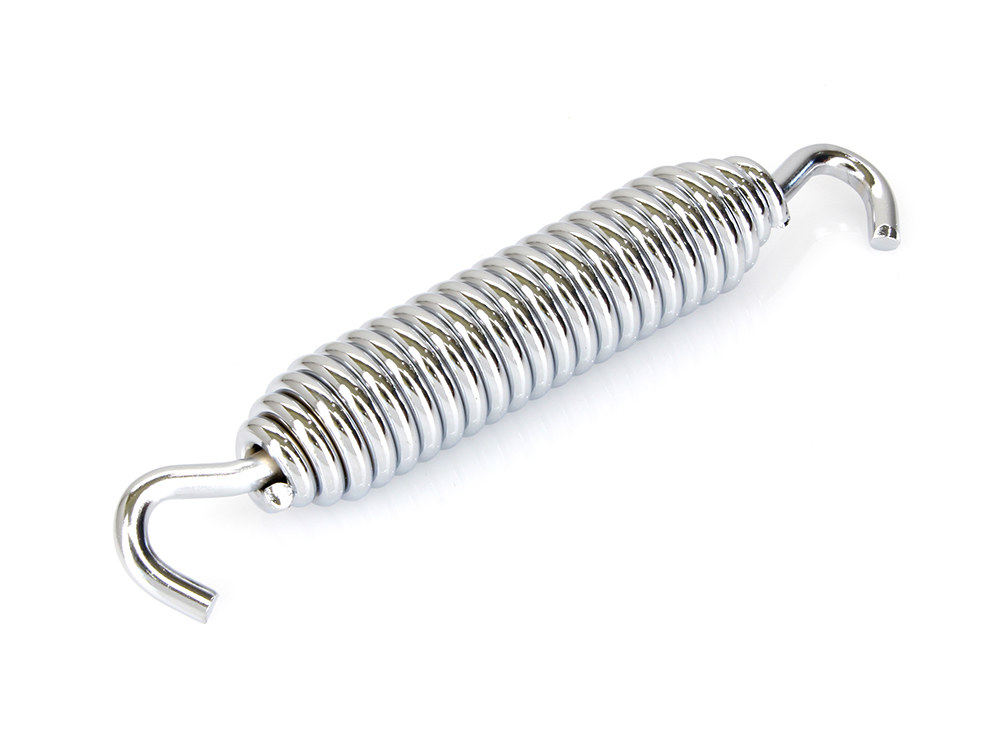 Rollies Speed Shop Jiffy Stand Spring – Chrome. Fits Softail & Touring 2007up.