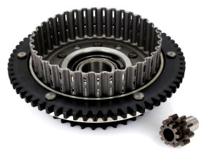 Rollies Speed Shop Clutch Basket with Heavy Duty 66 Teeth Ring Gear. Fits Big Twin 1994-1997. Rollies Speed Shop Clutch Basket with Heavy Duty 66 Teeth Ring Gear. Fits Big Twin 1994-1997.